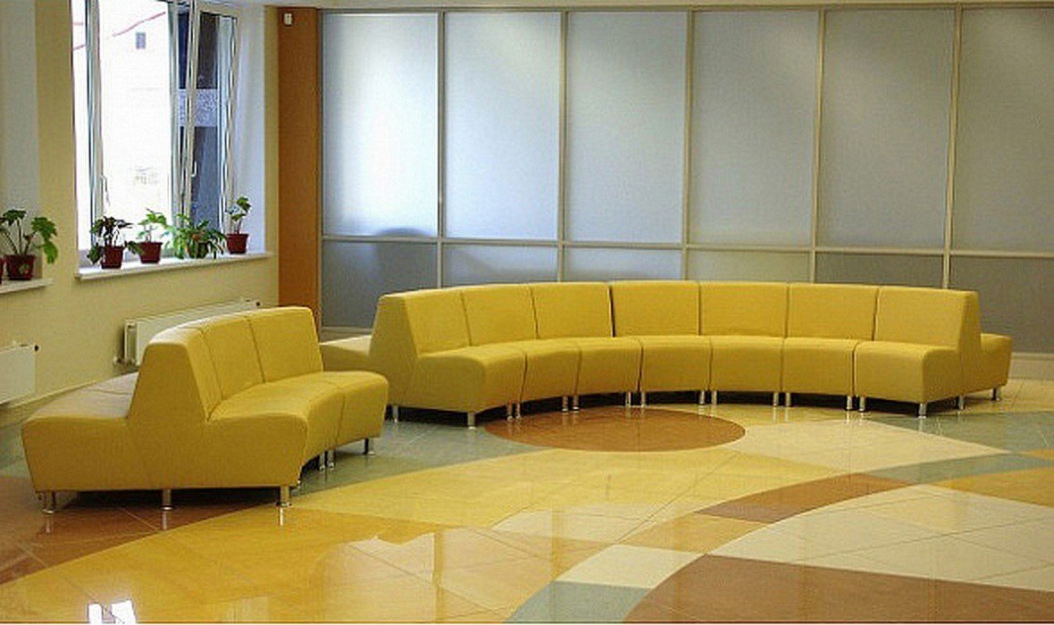 Диван для офиса Интер хром - вид 10