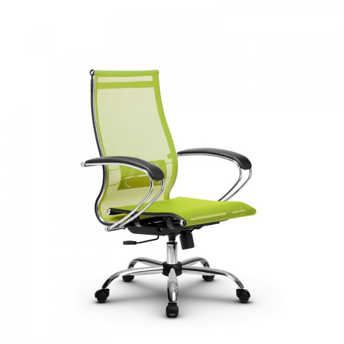 Кресло руководителя МЕТТА B-2m-9/К131 хром 17833 - вид 12