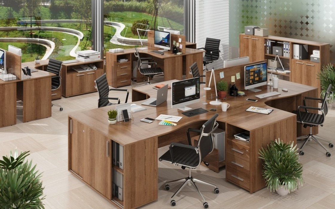 Офисная мебель для персонала «Канцлер» - вид 3