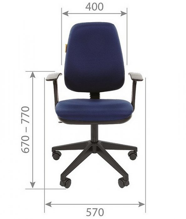 Офисное кресло CHAIRMAN CH-661 - вид 5